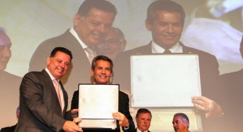 Marconi destaca eficiência no Salão da Avicultura e Suinocultura em São Paulo